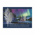 Nature's Tribute Greeting Card - Silver Lined White Fastick  Envelope